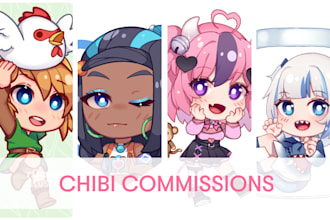 draw your oc or fanart in my chibi style