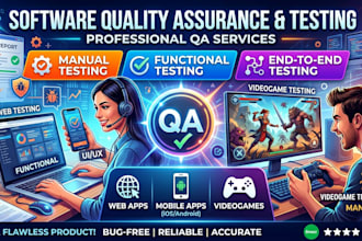 test your game, website, mobile how functional, e2e, manual