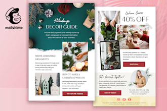 design mailchimp email template