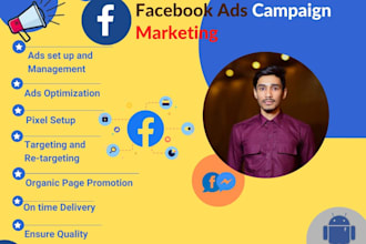 facebook advertising, campaign, marketing and promotion for your business
