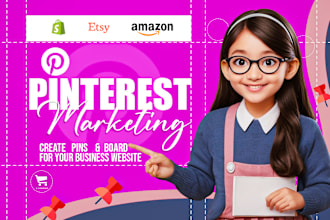manage pinterest account with SEO optimized pins and boards