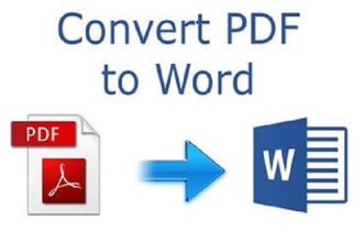 convert PDF to word and word to PDF