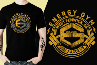 do gym fitness workout t shirt design