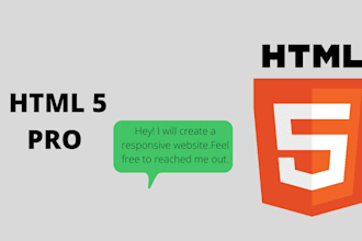 create a responsive and a high quality website designs