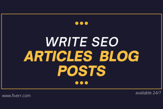 write and rewrite articles, blogs