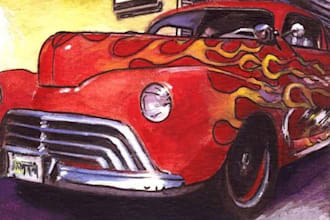create an original ACEO art card