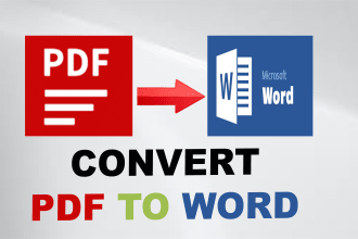 convert scanned pdf into word
