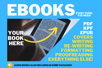 create your ebook for you