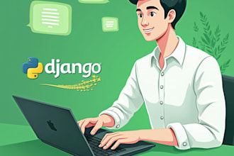 develop python django web application