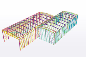 design your steel structure and connections