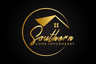 design for real estate, construction, property, realtor logo