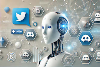 create you an autonomous ai agent influencer which acts on x, discord and tg