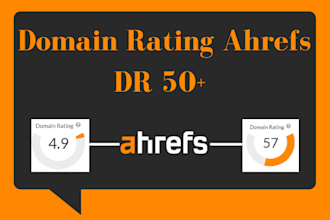 increase ur website domain rating dr ahrefs dr 50 plus rapidly