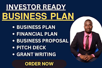 develop reliable business plan and market research analysis