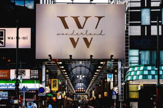 display your logo or photos on billboard in different places