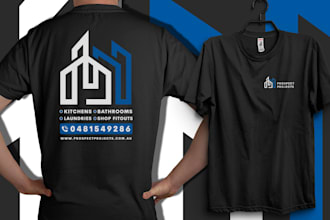 design brand focused apparel for startup in 24 hours