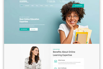 build online teaching ,schoool website with tutor,learndash, learnpress lms