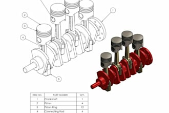 do 3d modeling, 2d drawing, cad, simulation, assembling, rendering by catia v5