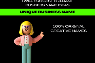 suggest brilliant names for your business, product or brand