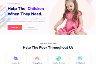 create a charity donation website for your nonprofit organization