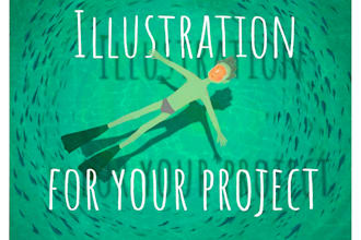 create an awesome illustration for your project
