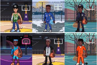 create an awesome nft pixel art