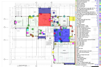do material take off, construction estimation and cost estimation for you