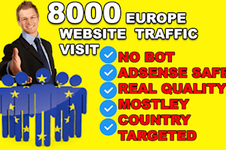 drive organic european google rank website visitors