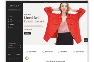 create a modern multi vendor wordpress ecommerce website