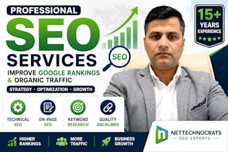 do professional SEO to improve google rankings and organic traffic