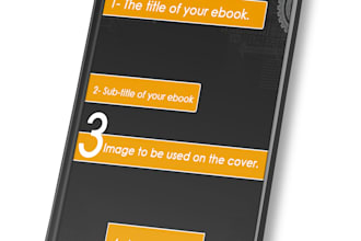 design a professional 3D ebook cover