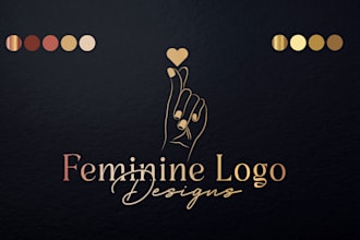 design luxury elegant or feminine logo