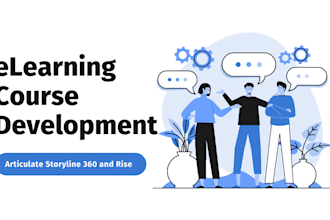 design elearning course using articulate storyline 360 or articulate rise