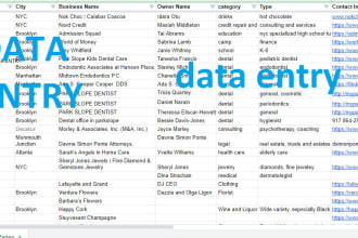 do web3, blockchain, and crypto data entry and research