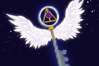 magic 2d game art illustrations for you