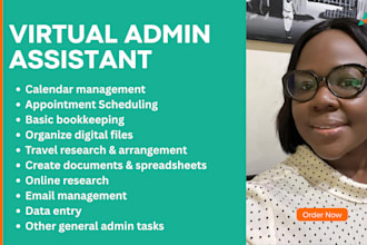 be your virtual admin and executive assistant