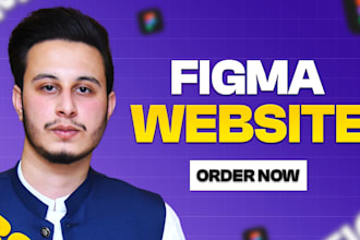 design modern website UI UX in figma for web, mobile, and dashboard
