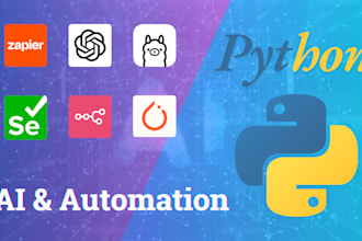 create custom python ai and automation solutions