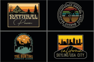 do create vintage,retro vintage,badge,typography t shirt design