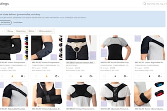 do etsy ebay  amazon listings with images editing