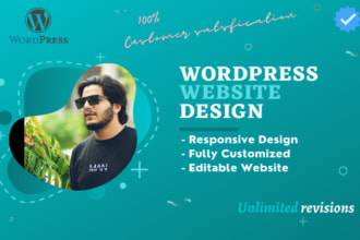 build, rebuild, or redesign your wordpress website