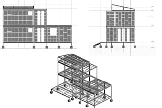 model light gauge steel framing structures in revit