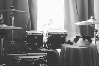 record black metal drums