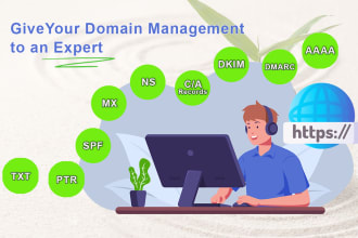 configure, fix or update your dns,mx,spf,dmarc,dkim records