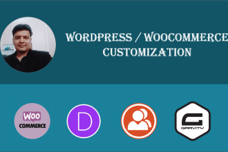 fix bugs and add more features with wordpress woocommerce