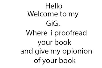 read your book and give feedback