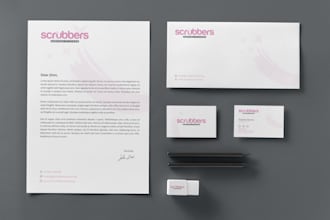 design modern branding stationery
