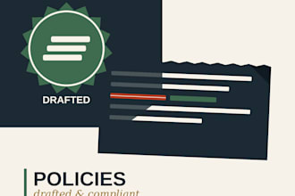 write your company policies and compliance documents