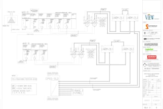 make a draw mechanical, electrical planning and piping of buildings and houses