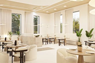 design professional 3d interiors for commercial spaces